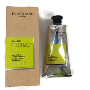 L Occitane Homme Cedrat After-Shave Cream Gel (75mL ) NIB